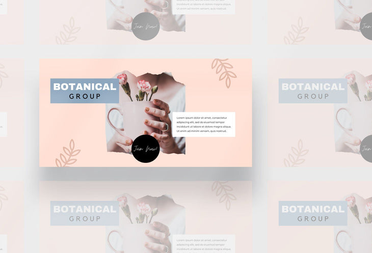 Ladystrategist Facebook Group Banner Peach Canva Templates instagram canva templates social media templates etsy free canva templates