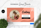 Ladystrategist Facebook Group Banner Tangerine Canva Templates instagram canva templates social media templates etsy free canva templates