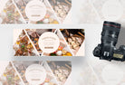 Ladystrategist Foodie Studio Facebook Cover for Photographers Editable Canva Template instagram canva templates social media templates etsy free canva templates