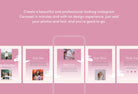 Ladystrategist Good Vibes Carousel Instagram Engagement Booster Canva Template instagram canva templates social media templates etsy free canva templates