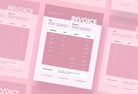 Ladystrategist Invoice Canva Template Bundle instagram canva templates social media templates etsy free canva templates