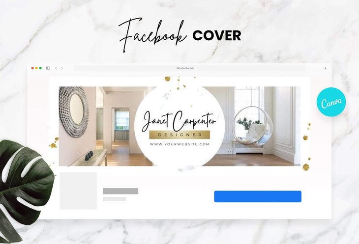 Ladystrategist Janet Facebook Cover Canva Template instagram canva templates social media templates etsy free canva templates