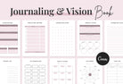 Ladystrategist Journaling and Vision Book Canva Template Printable and Editable instagram canva templates social media templates etsy free canva templates