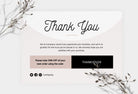 Ladystrategist Laura Printable Thank You Card Packaging Insert Note Canva Template instagram canva templates social media templates etsy free canva templates