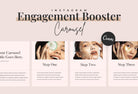 Ladystrategist Lovely Carousel Instagram Engagement Booster Canva Template instagram canva templates social media templates etsy free canva templates