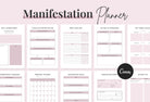 Ladystrategist Manifestation Planner Canva Template Printable and Editable instagram canva templates social media templates etsy free canva templates
