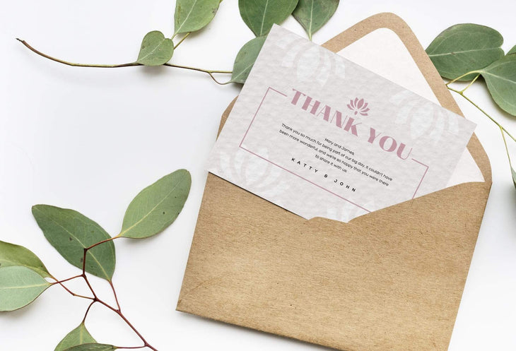 Ladystrategist Marie Printable Thank You Card Packaging Insert Note Canva Template instagram canva templates social media templates etsy free canva templates
