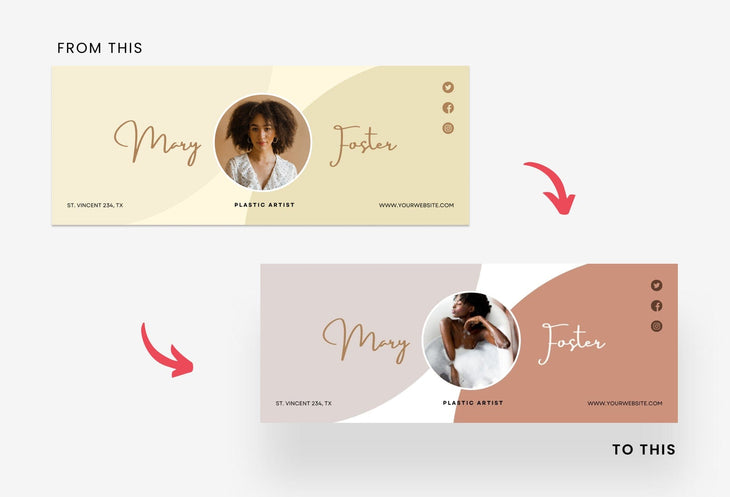 Ladystrategist Mary Facebook Cover Canva Template instagram canva templates social media templates etsy free canva templates