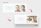 Ladystrategist Natural Light Facebook Cover for Photographers Editable Canva Template instagram canva templates social media templates etsy free canva templates