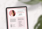 Ladystrategist Patricia Atkinson Media Kit Canva Template for Influencers instagram canva templates social media templates etsy free canva templates