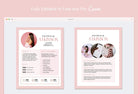 Ladystrategist Patricia Atkinson Media Kit Canva Template for Influencers instagram canva templates social media templates etsy free canva templates