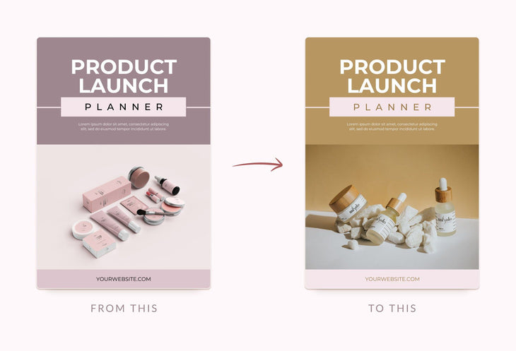 Ladystrategist Product Launch Planner Canva Template instagram canva templates social media templates etsy free canva templates