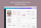 Ladystrategist Property Planner Canva Template instagram canva templates social media templates etsy free canva templates