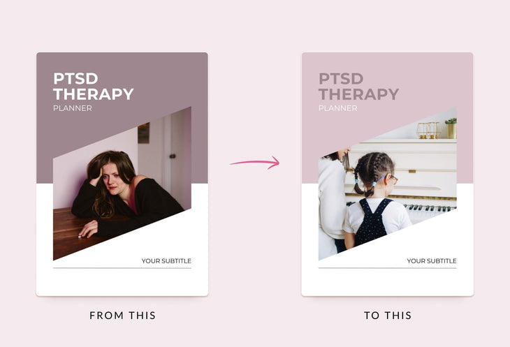 Ladystrategist PTSD Therapy Planner Canva Template for Coaches instagram canva templates social media templates etsy free canva templates