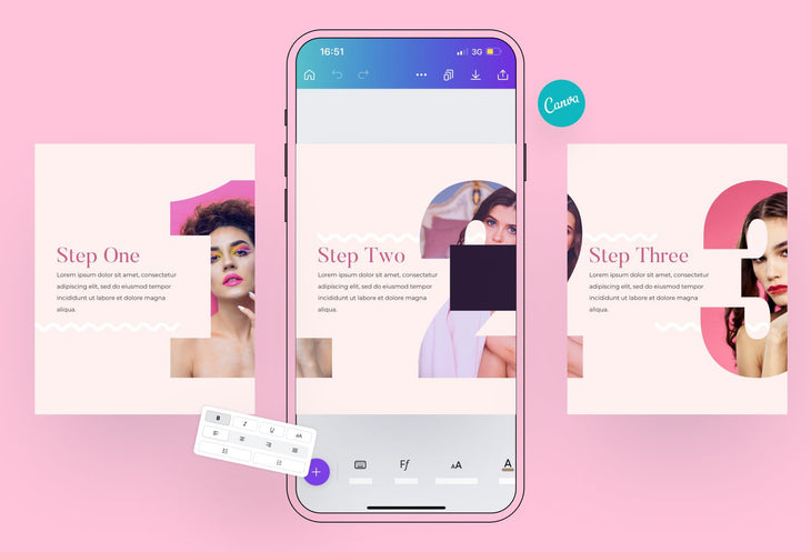 Ladystrategist Rainbow Carousel Instagram Engagement Booster Canva Template instagram canva templates social media templates etsy free canva templates