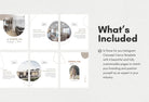 Ladystrategist Riley Real Estate 6-Page Carousel Canva Template instagram canva templates social media templates etsy free canva templates