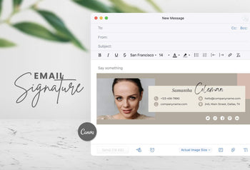 Email Signature Canva Templates – Translation missing: en.general.meta ...