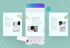 Ladystrategist Sophia Coaching 6-Page Carousel Canva Template instagram canva templates social media templates etsy free canva templates