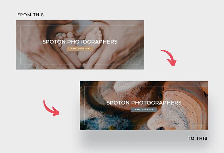 Ladystrategist SpotOn Facebook Cover for Photographers Editable Canva Template instagram canva templates social media templates etsy free canva templates