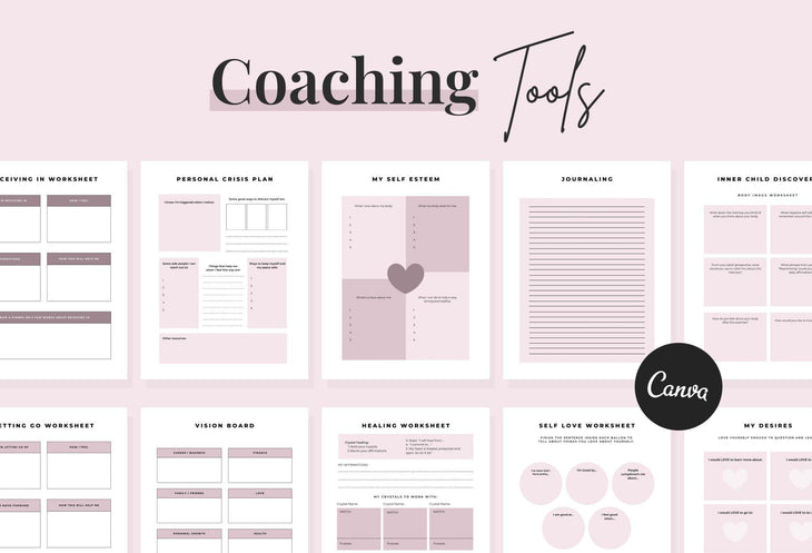 Ladystrategist The Ultimate Coaching Canva Template Kit instagram canva templates social media templates etsy free canva templates