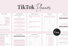 Ladystrategist Tiktok Planner Canva Template instagram canva templates social media templates etsy free canva templates