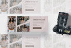 Ladystrategist Urban Style Co Studio Facebook Cover for Photographers Editable Canva Template instagram canva templates social media templates etsy free canva templates