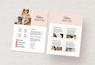 Ladystrategist Valeria Media Kit Canva Template for Influencers instagram canva templates social media templates etsy free canva templates