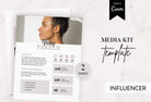 Ladystrategist Vicky Media Kit Canva Template for Influencers instagram canva templates social media templates etsy free canva templates