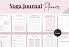 Ladystrategist Yoga Printable and Editable Journal Canva Template instagram canva templates social media templates etsy free canva templates